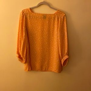 Fun yellow blouse